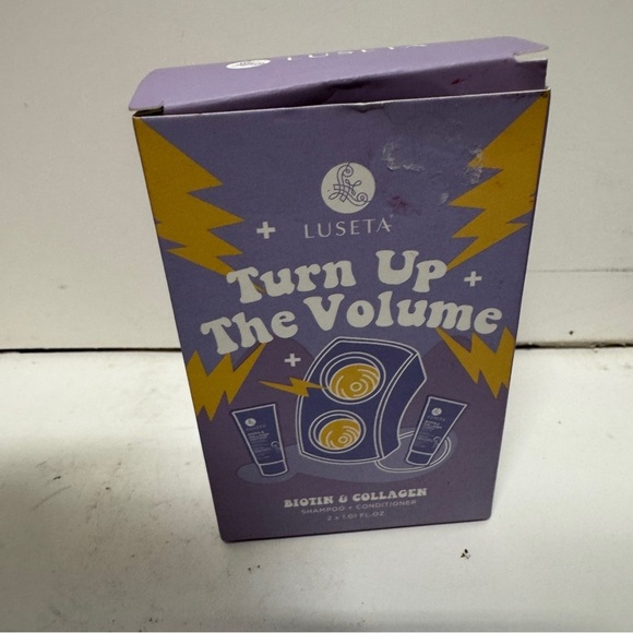 Other - Luseta Turn Up The Volume Biotin Shampoo Conditioner Travel Size